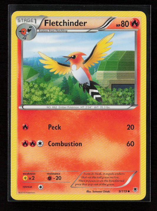 Fletchinder Uncommon XY - Phantom Forces 9/119 LP
