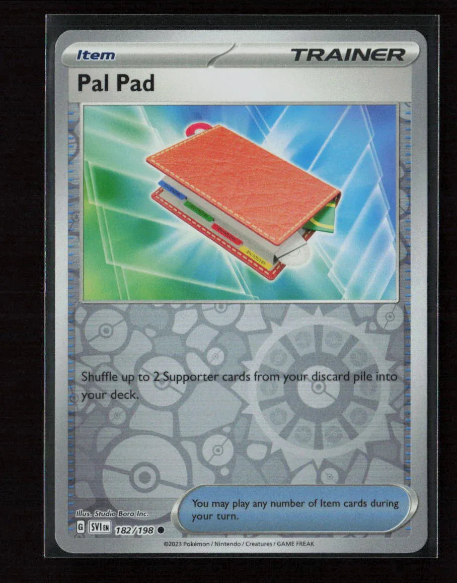 Pal Pad Common SV01: Scarlet & Violet Base Set 182/198 NM - Kang's Collectibles