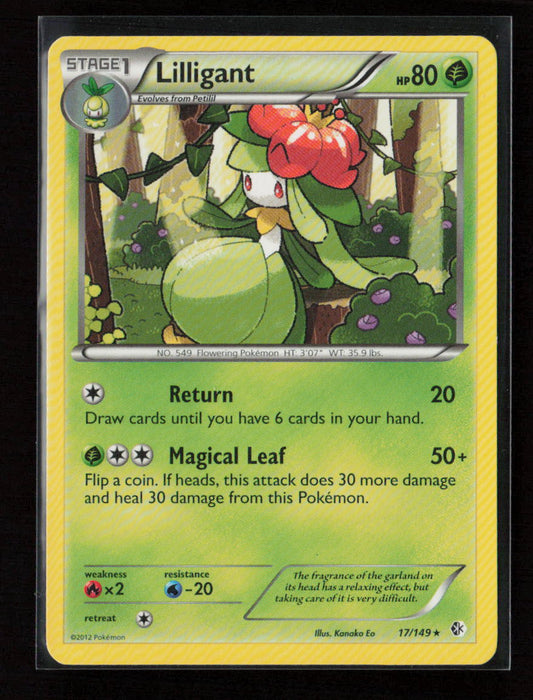 Lilligant Rare Boundaries Crossed 17/149 LP