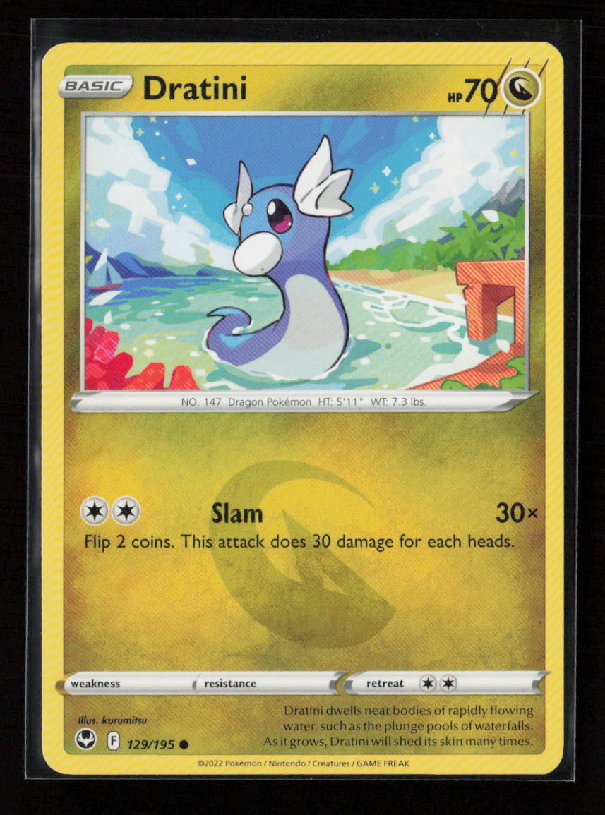 Dratini Common SWSH12: Silver Tempest 129/195 LP