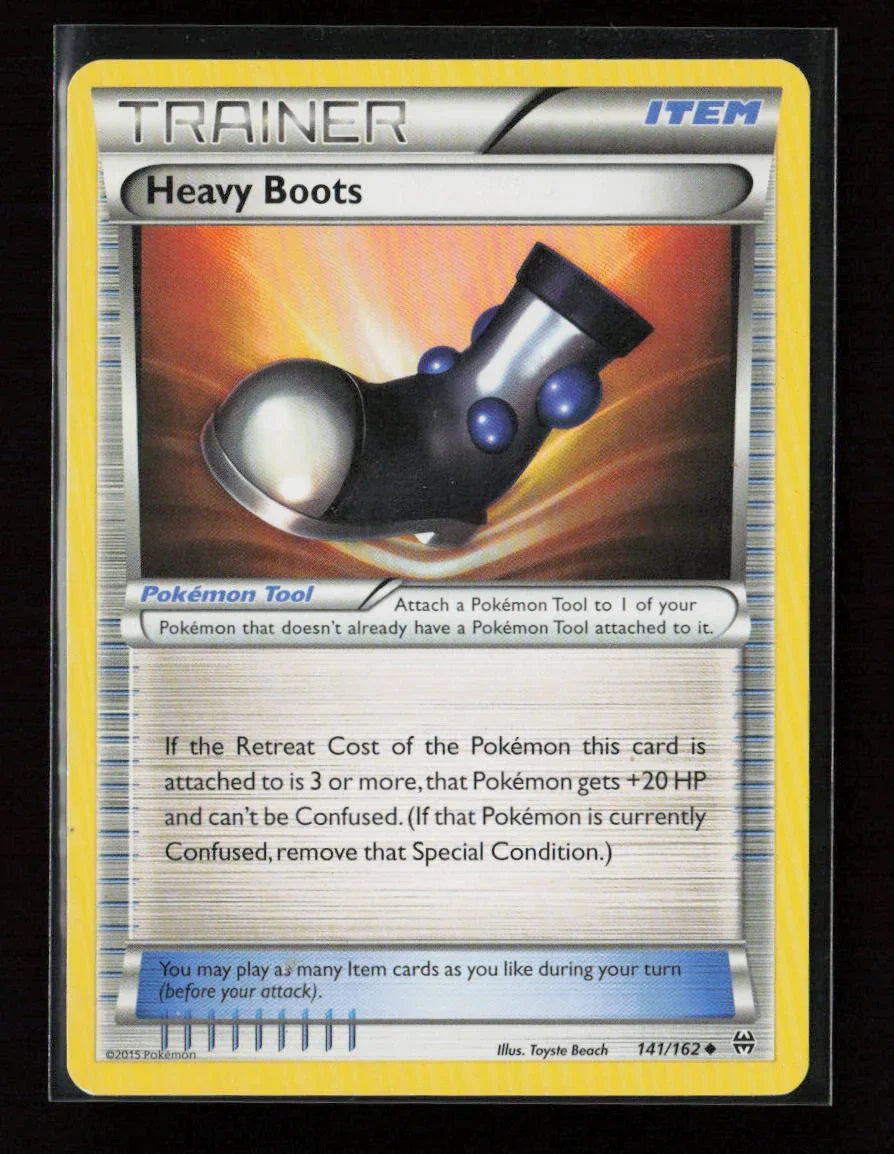 Heavy Boots Uncommon XY - BREAKthrough 141/162 LP - Kang's Collectibles
