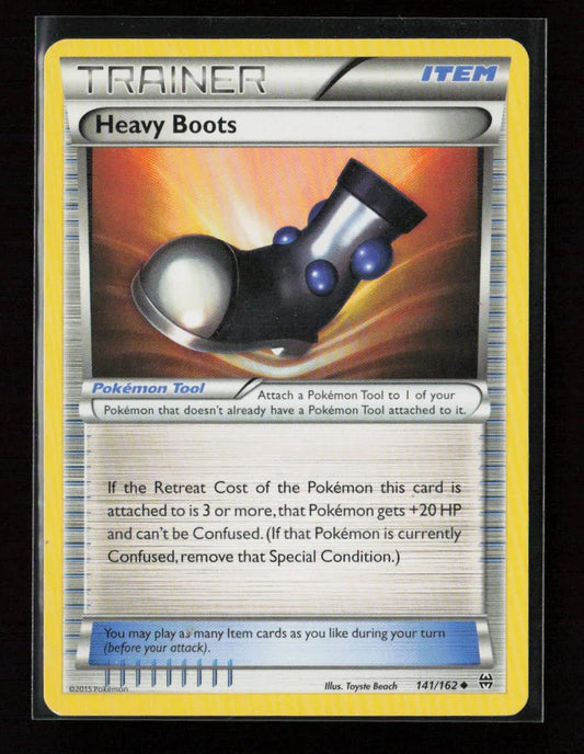 Heavy Boots Uncommon XY - BREAKthrough 141/162 LP - Kang's Collectibles