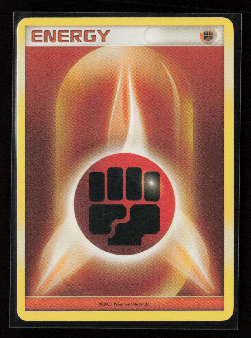 Fighting Energy (2007 Unnumbered D/P Style Non-Holo) Promo League & Championship Cards LP