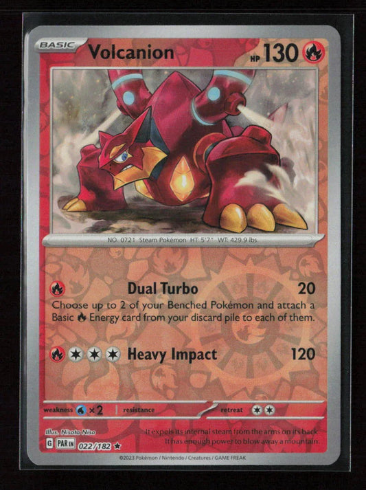 Volcanion Rare SV04: Paradox Rift 022/182 NM - Kang's Collectibles