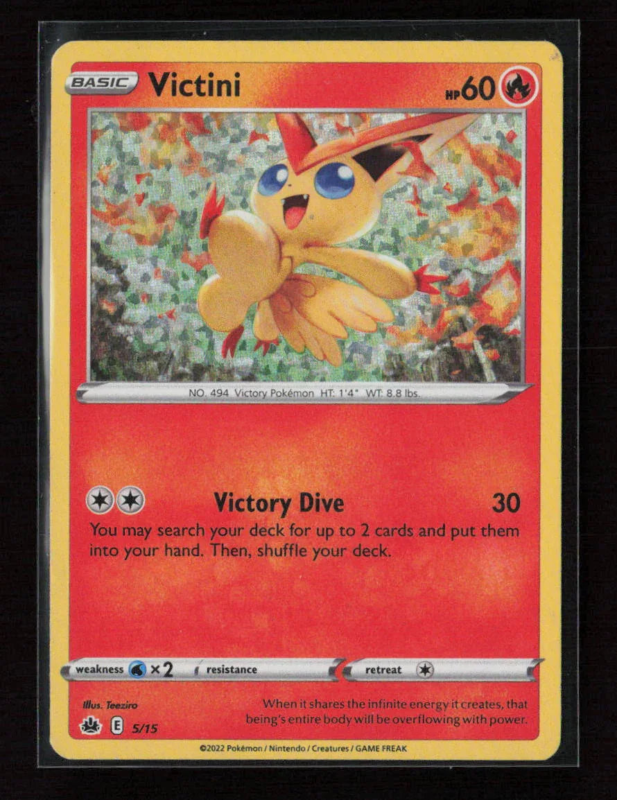 Victini - 5/15 Promo McDonald's Promos 2022 005/015 LP - Kang's Collectibles