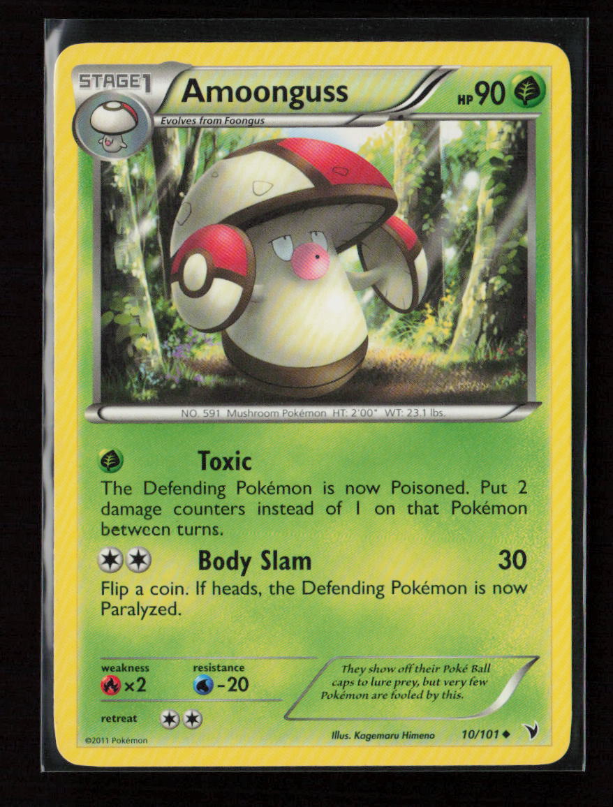 Amoonguss Uncommon Noble Victories 10/101 LP