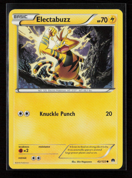 Electabuzz Common XY - BREAKpoint 42/122 LP