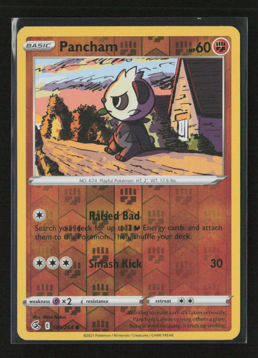 Pancham Common SWSH08: Fusion Strike 149/264 NM