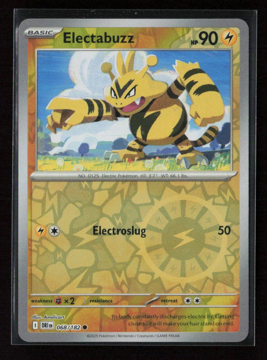 Electabuzz Common SV10: Destined Rivals 068/182 NM - Kang's Collectibles