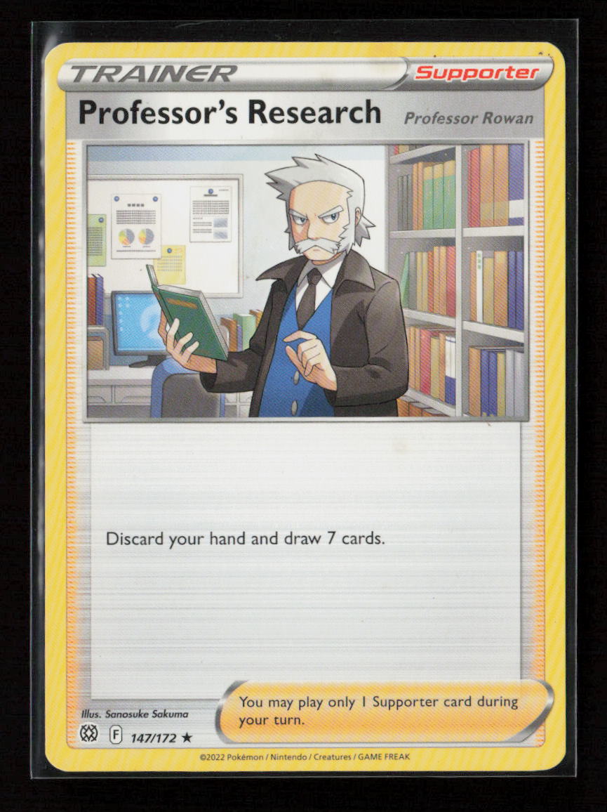 Professor's Research Holo Rare SWSH09: Brilliant Stars 147/172 LP