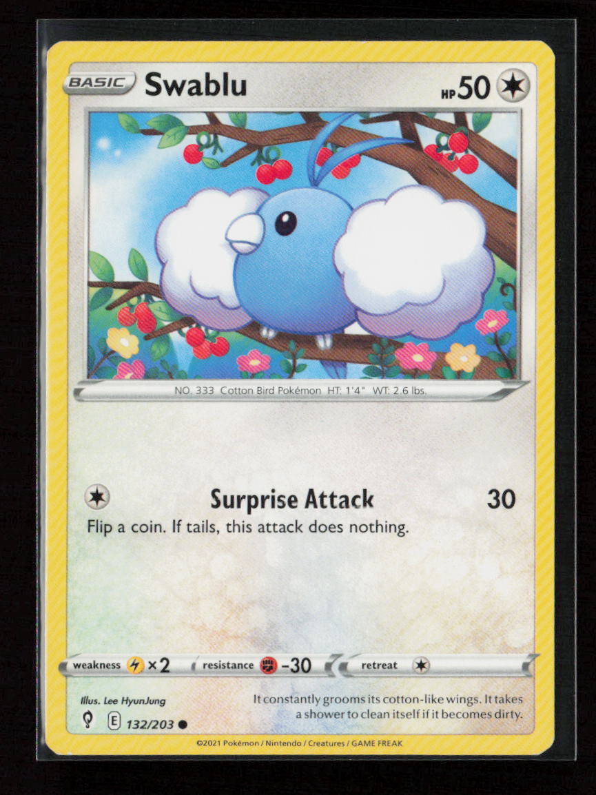 Swablu Common SWSH07: Evolving Skies 132/203 LP