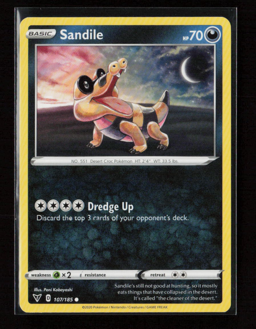 Sandile Common SWSH04: Vivid Voltage 107/185 LP