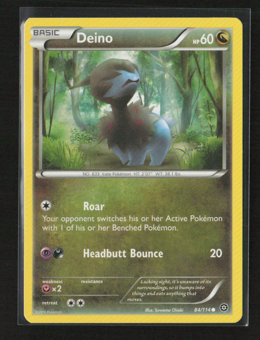 Deino Common XY - Steam Siege 84/114 LP