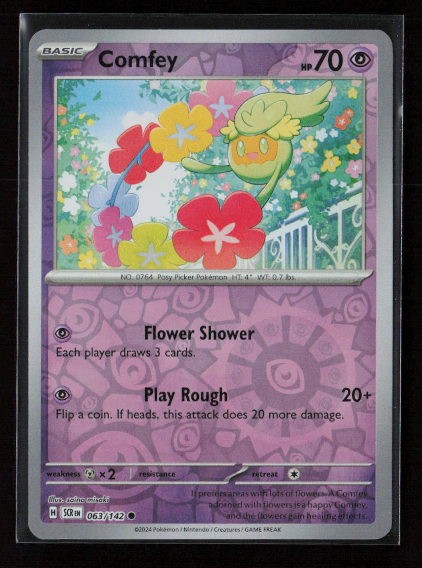 Comfey Common SV07: Stellar Crown 063/142 NM