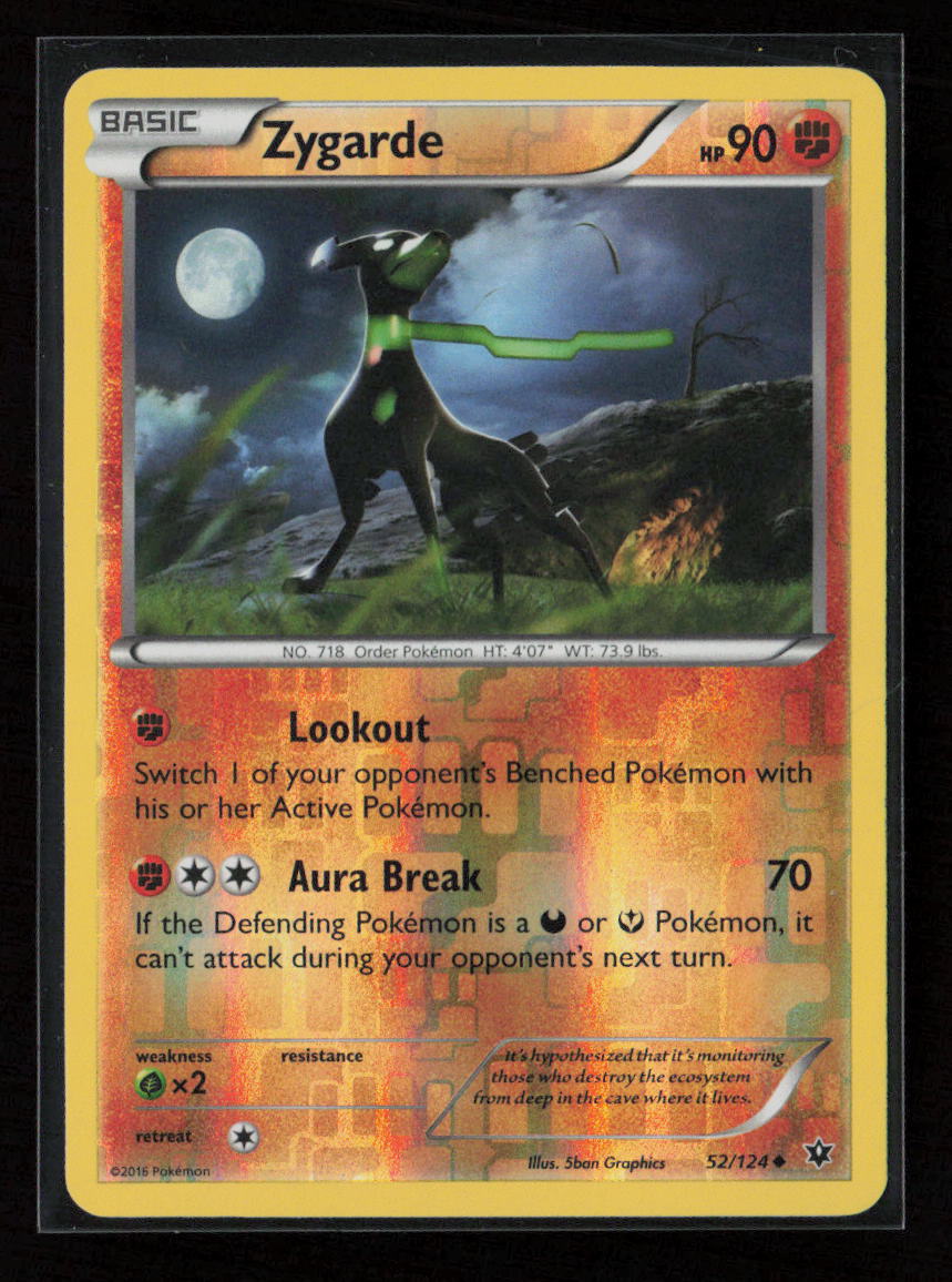 Zygarde (52) Uncommon XY - Fates Collide 52/124 LP