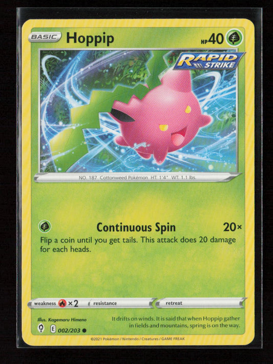 Hoppip Common SWSH07: Evolving Skies 002/203 LP
