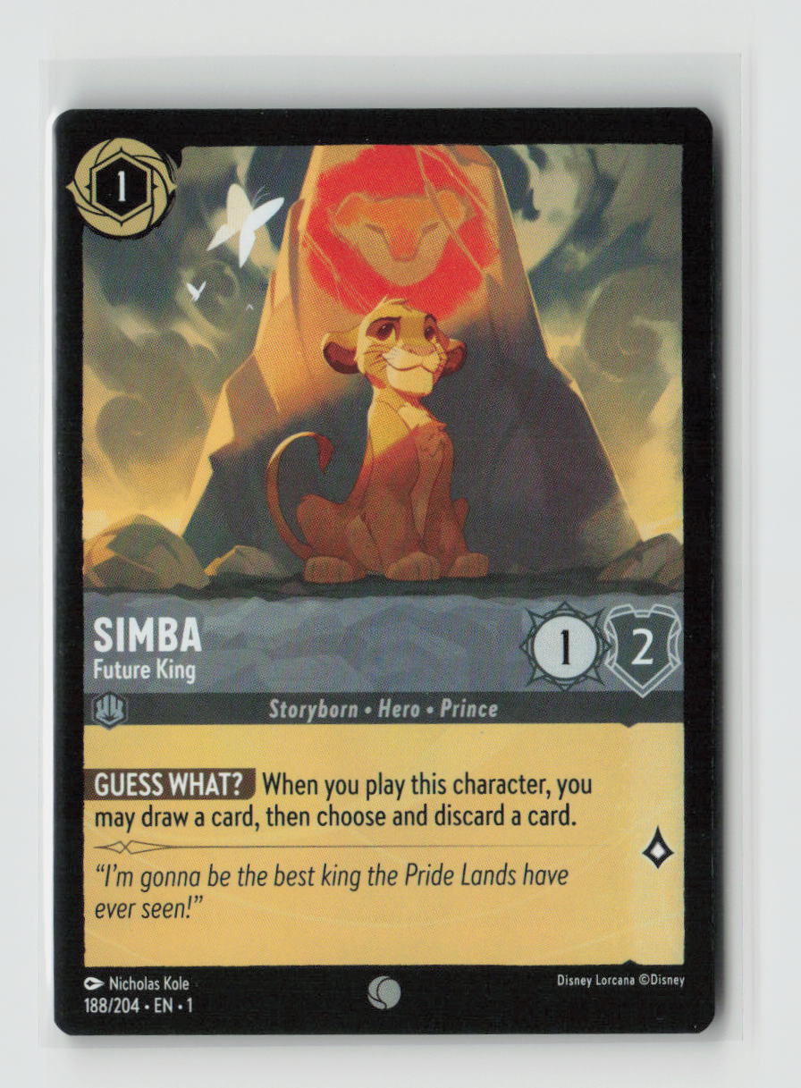 Simba - Future King Common The First Chapter 188/204 NM