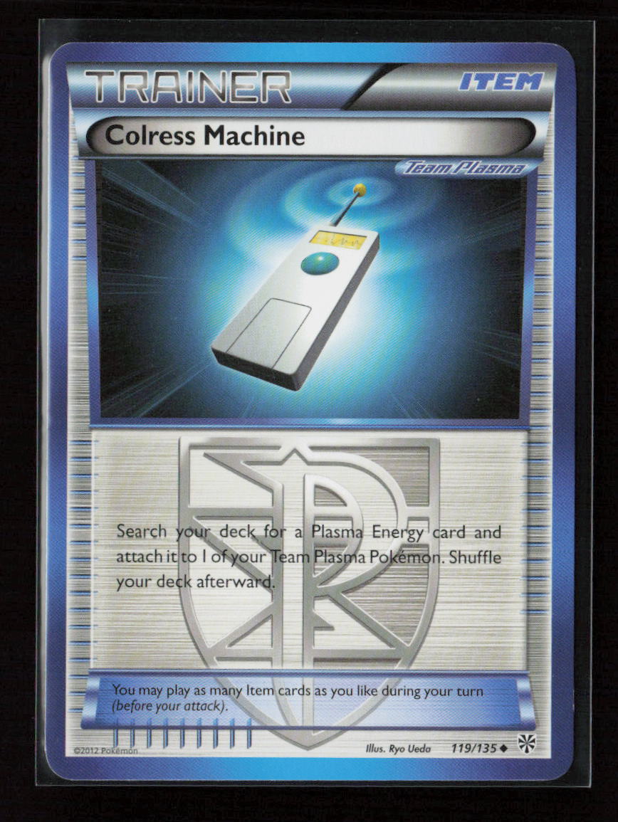 Colress Machine (Team Plasma) Uncommon Plasma Storm 119/135 NM