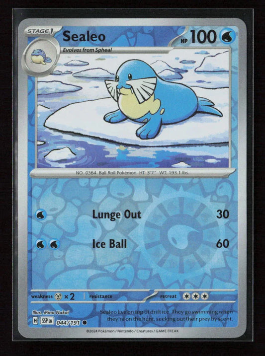 Sealeo Common SV08: Surging Sparks 044/191 NM - Kang's Collectibles