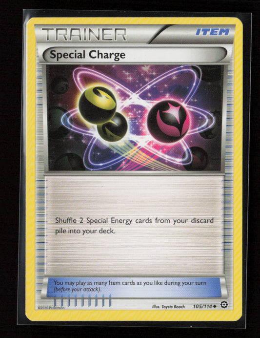 Special Charge Uncommon XY - Steam Siege 105/114 LP
