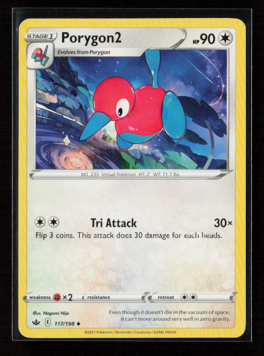 Porygon2 Uncommon SWSH06: Chilling Reign 117/198 LP