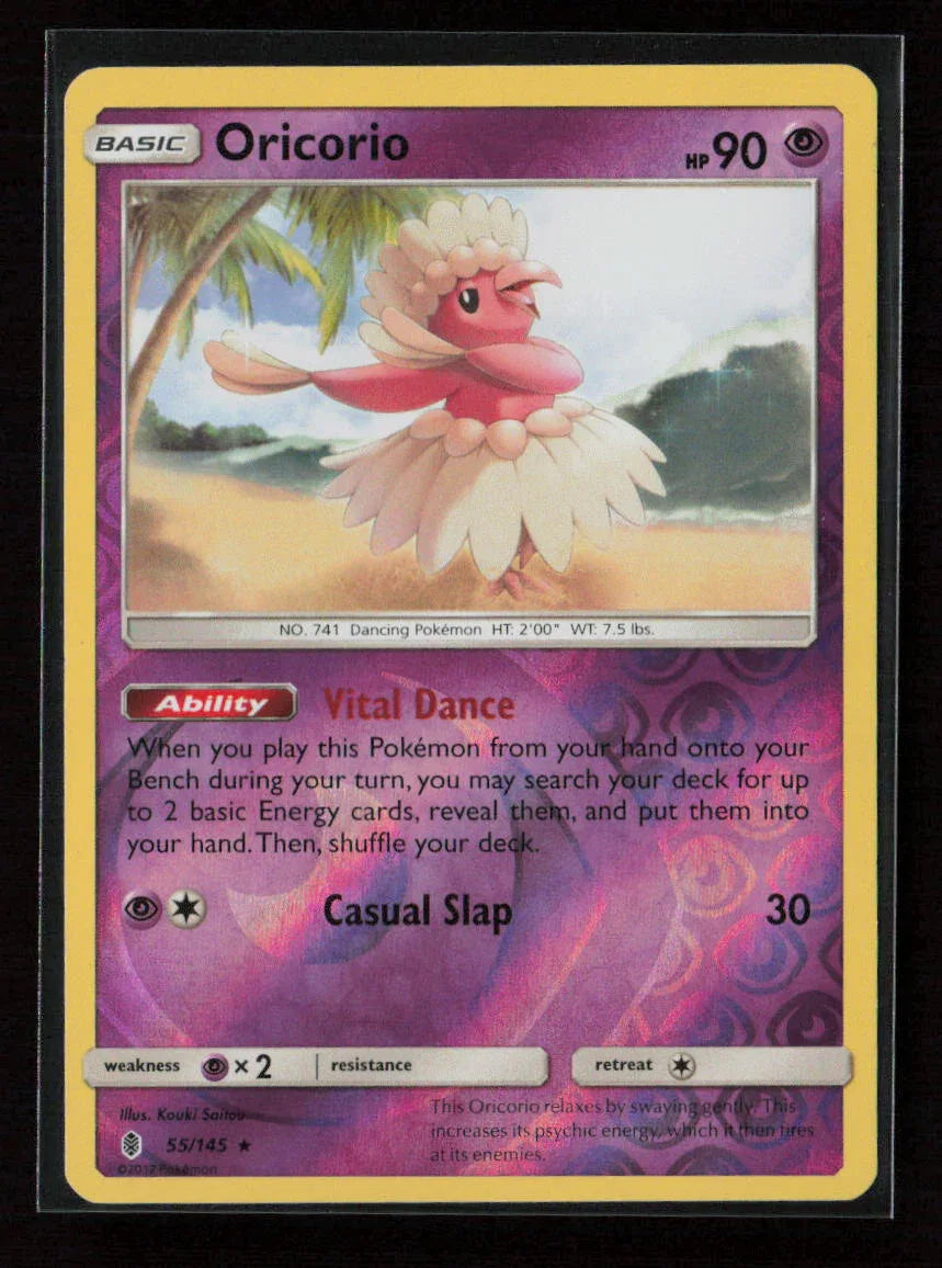 Oricorio (55) Rare SM - Guardians Rising 55/145 LP - Kang's Collectibles