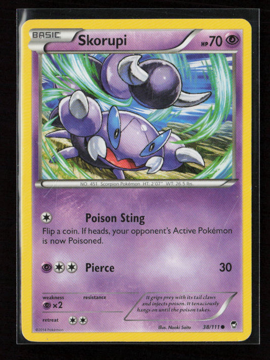 Skorupi Common XY - Furious Fists 38/111 MP