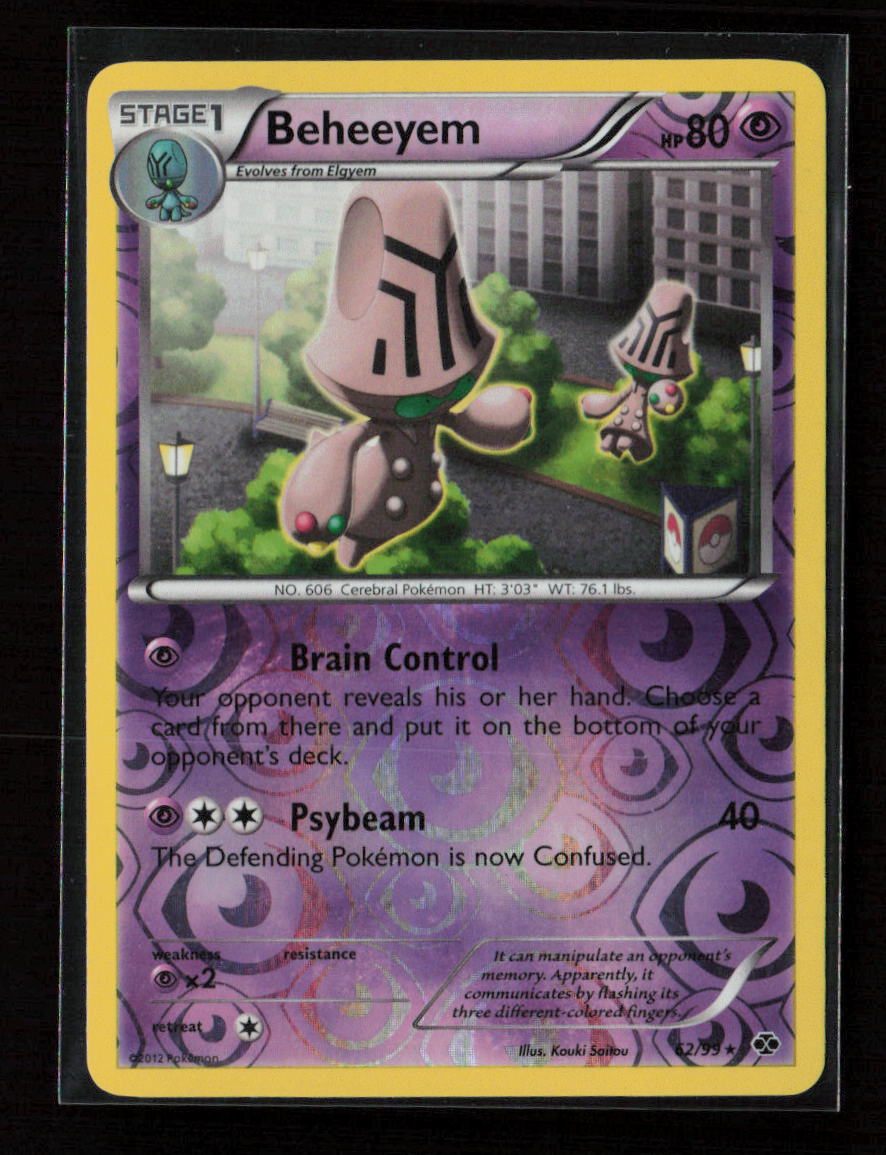 Beheeyem Rare Next Destinies 62/99 LP