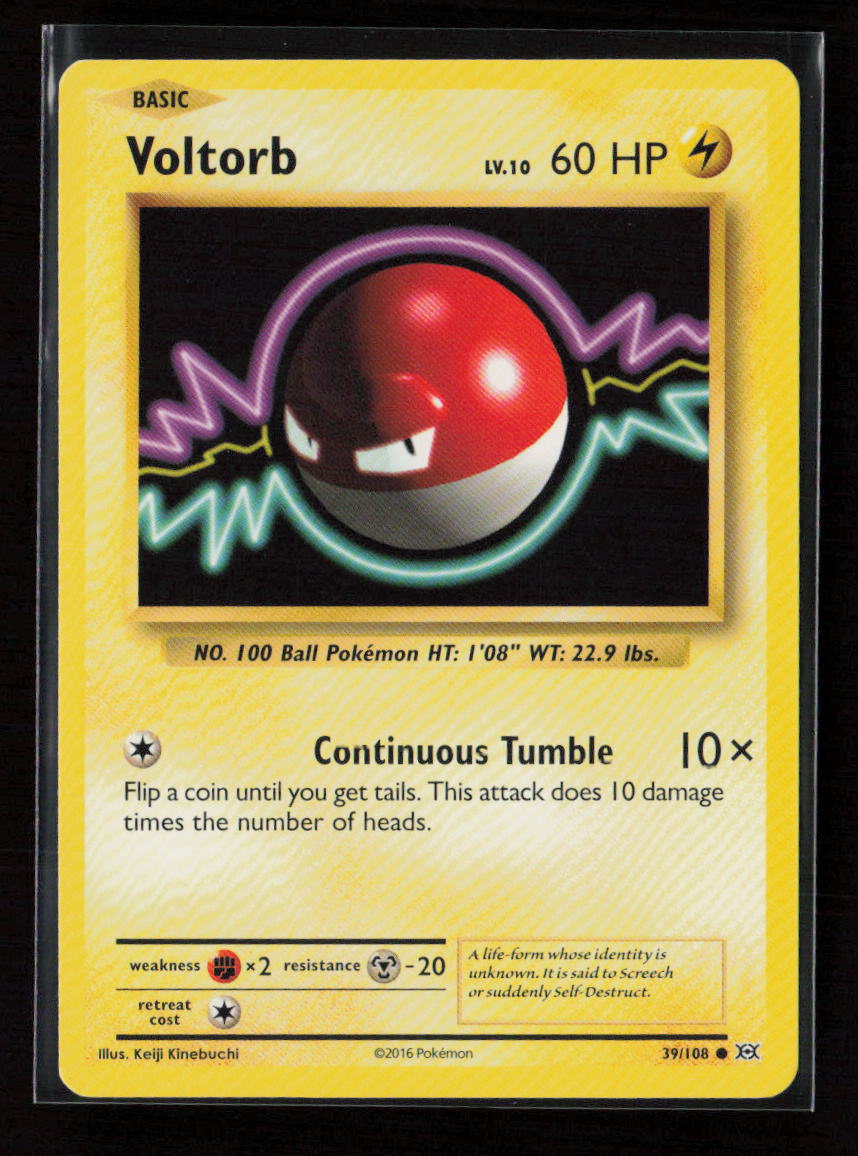 Voltorb Common XY - Evolutions 39/108 LP