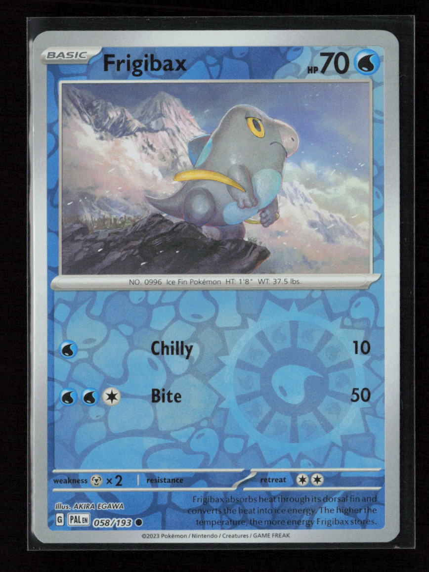Frigibax - Common SV02: Paldea Evolved 058/193 NM
