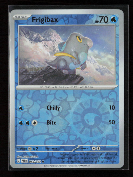 Frigibax - Common SV02: Paldea Evolved 058/193 NM