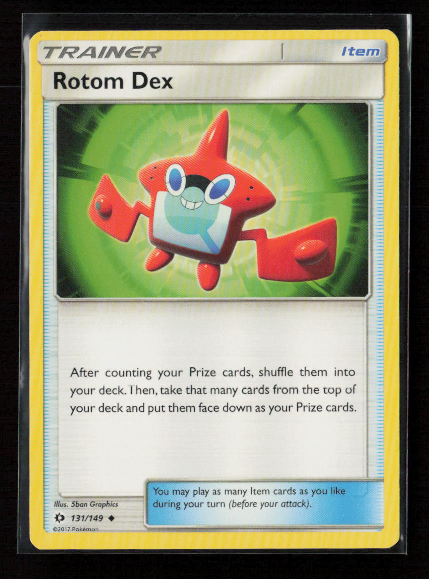 Rotom Dex Uncommon SM Base Set 131/149 LP