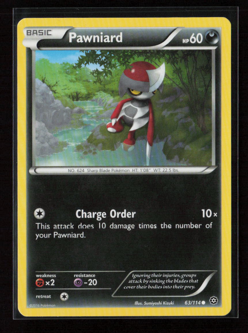 Pawniard Common XY - Steam Siege 63/114 LP