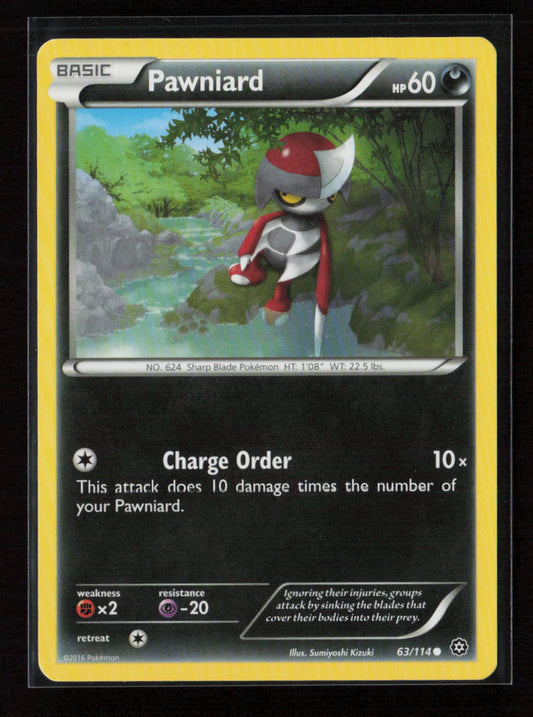 Pawniard Common XY - Steam Siege 63/114 LP
