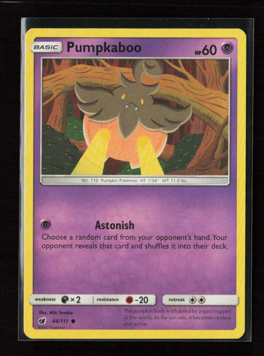 Pumpkaboo Common SM - Crimson Invasion 44/111 LP - Kang's Collectibles