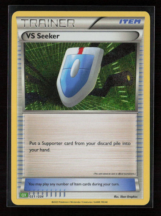 VS Seeker (CLB) Holo Rare Trading Card Game Classic 031/034 NM - Kang's Collectibles
