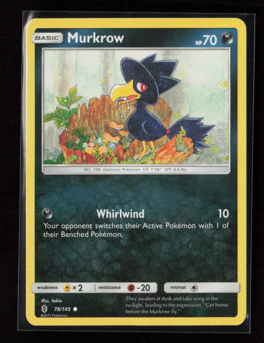 Murkrow Common SM - Guardians Rising 78/145 LP