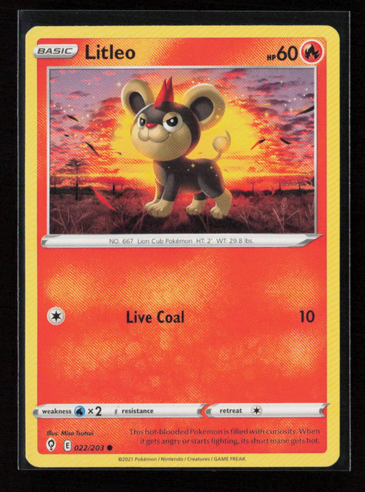 Litleo Common SWSH07: Evolving Skies 022/203 LP