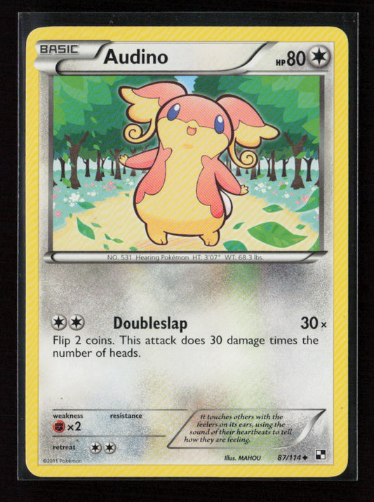 Audino Uncommon Black and White 87/114 MP
