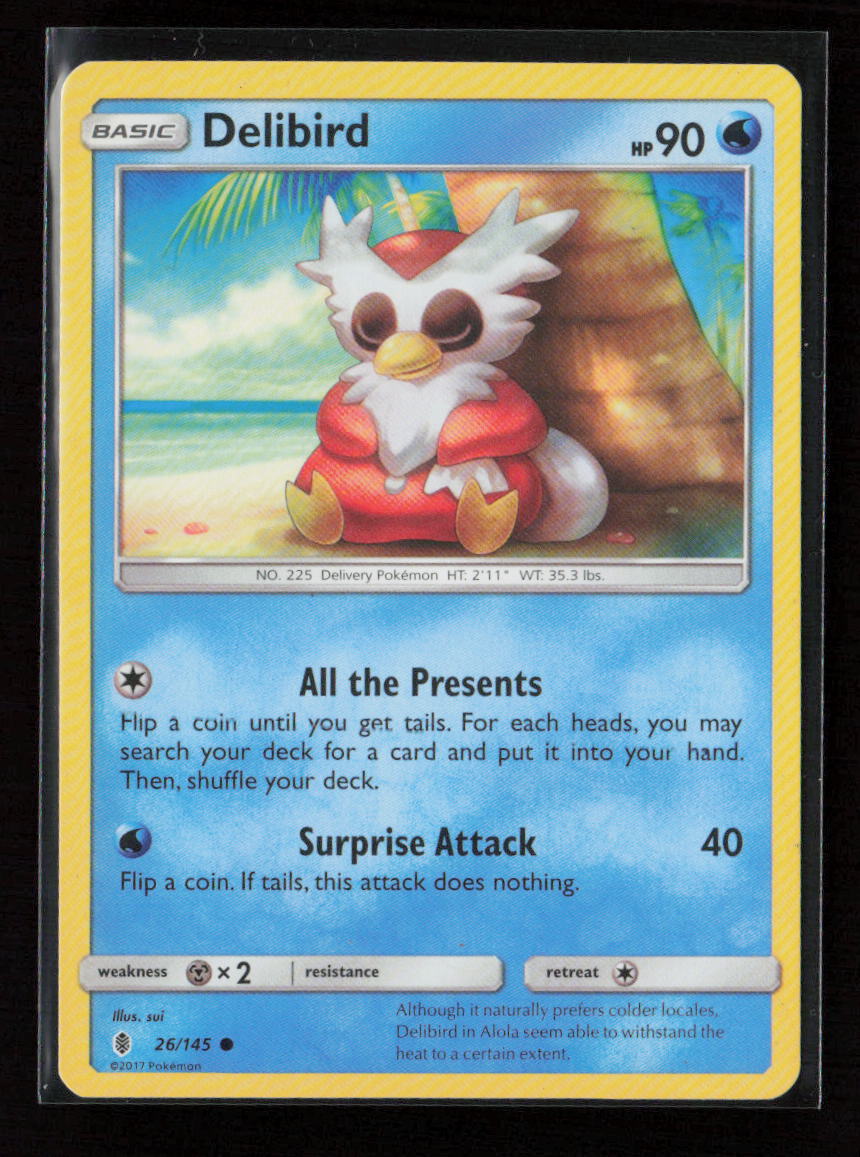 Delibird Common SM - Guardians Rising 26/145 LP