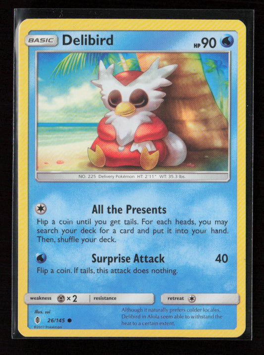 Delibird Common SM - Guardians Rising 26/145 LP