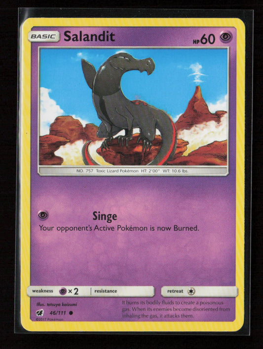 Salandit Common SM - Crimson Invasion 46/111 LP