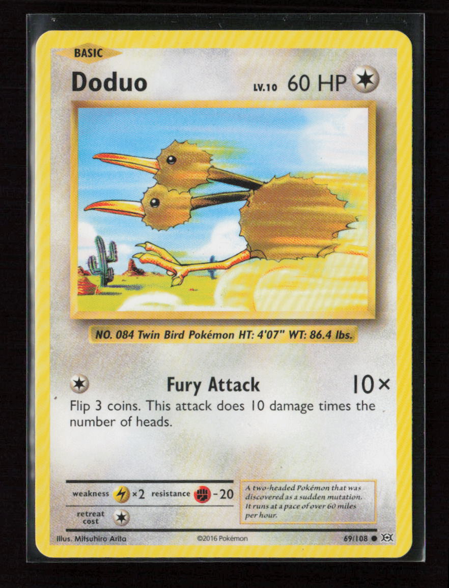 Doduo Common XY - Evolutions 69/108 LP