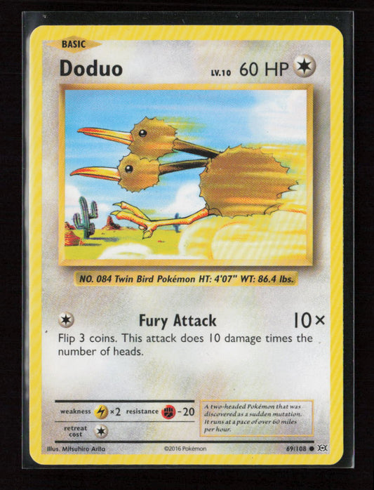 Doduo Common XY - Evolutions 69/108 LP