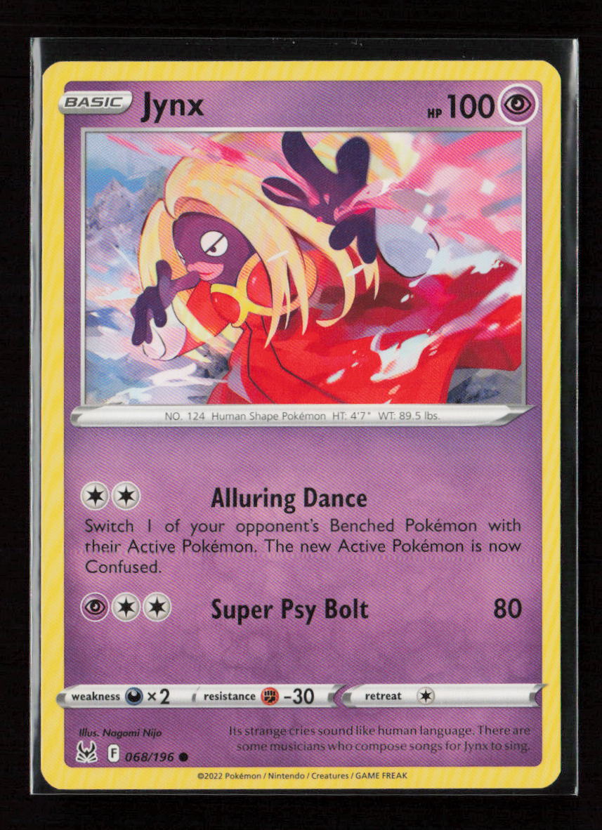 Jynx Common SWSH11: Lost Origin 068/196 LP