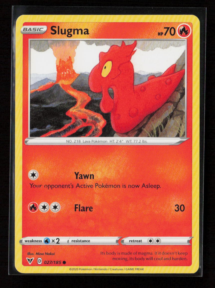 Slugma Common SWSH04: Vivid Voltage 027/185 LP