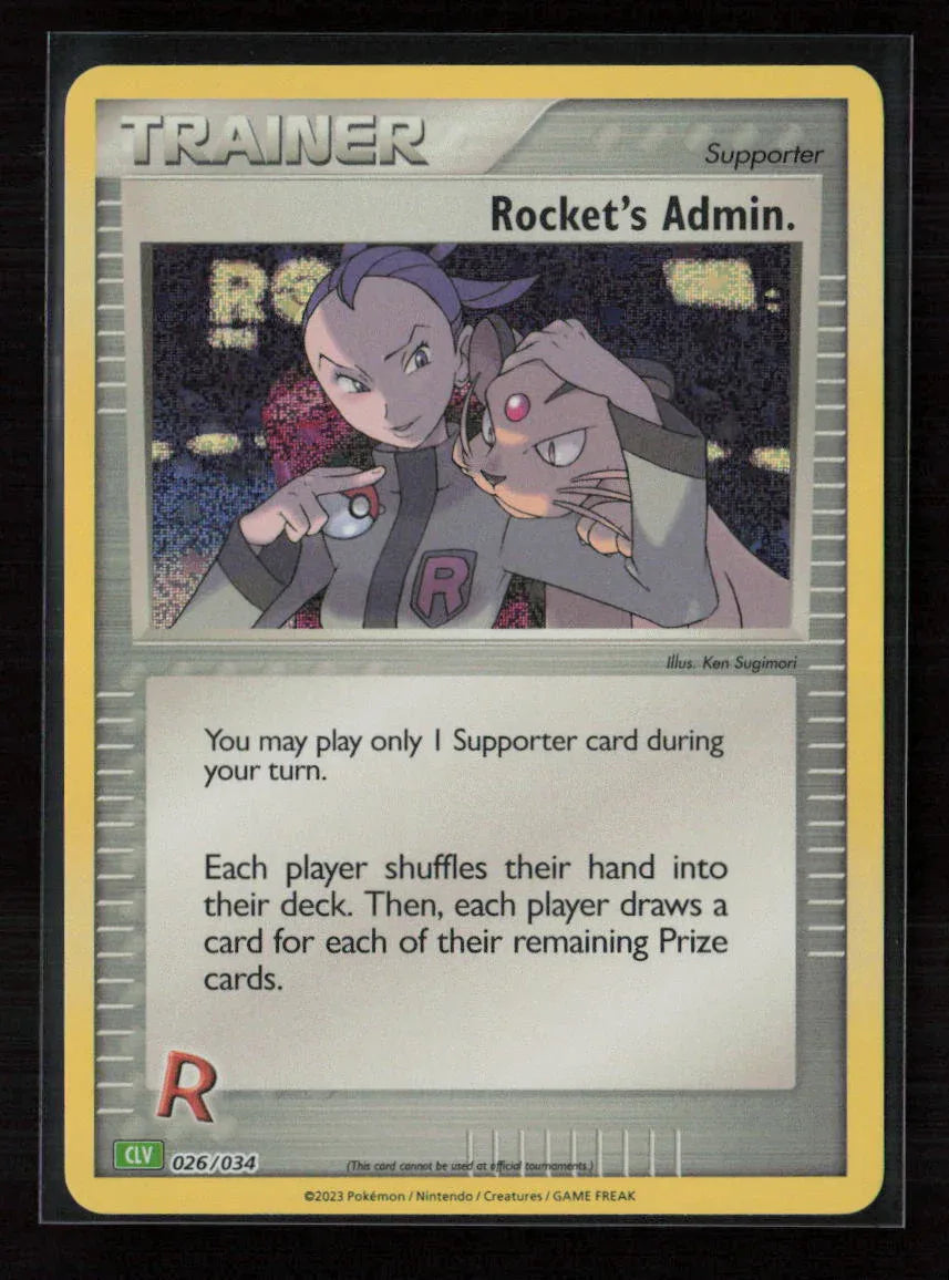 Rocket's Admin. (CLB) Classic Collection Trading Card Game Classic 027/034 NM - Kang's Collectibles