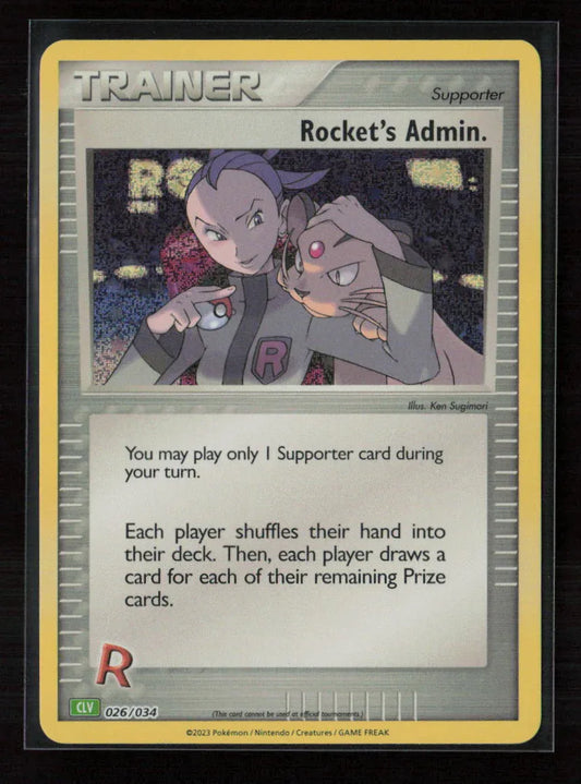 Rocket's Admin. (CLB) Classic Collection Trading Card Game Classic 027/034 NM - Kang's Collectibles