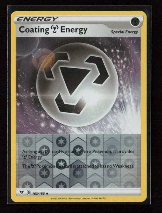 Coating Metal Energy Uncommon SWSH04: Vivid Voltage 163/185 LP - Kang's Collectibles