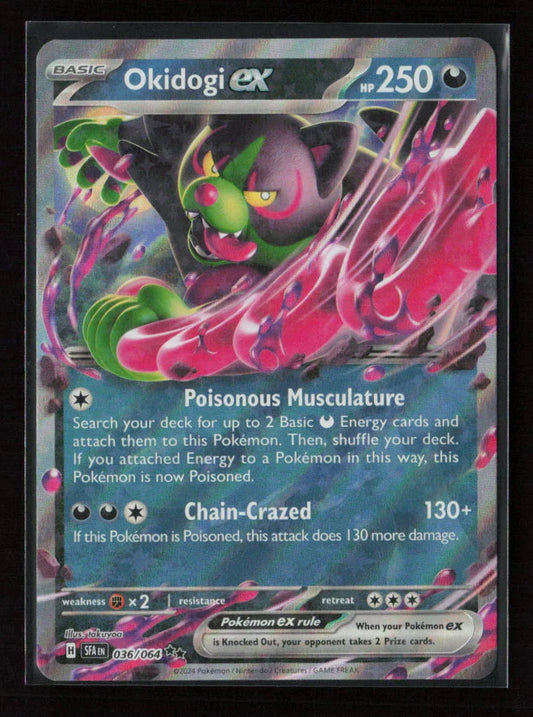 Okidogi ex - Double Rare SV: Shrouded Fable 036/064 NM - Kang's Collectibles
